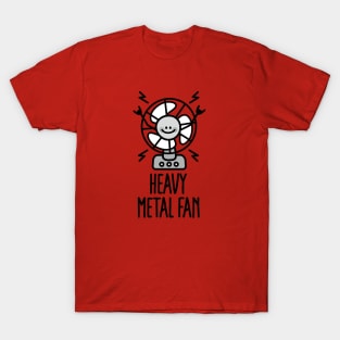 Heavy Metal Fan Funny ventilator Hard Rock & Metal Music pun T-Shirt